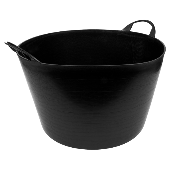 Heavy-Duty Flexi Tub 65L - Black