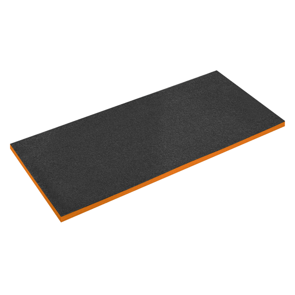 Easy Peel Shadow Foam(R) 1200 x 550 x 30mm - Orange/Black