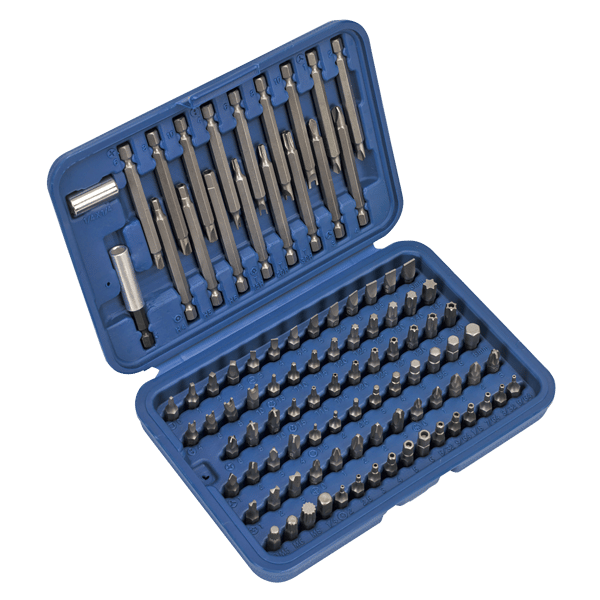 Power Tool/Security Bit Set, Long & Short 99pc