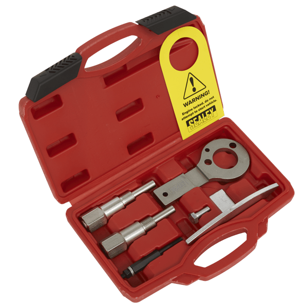Diesel Engine Timing Tool Kit - for Alfa Romeo, Fiat, Lancia - 1.6D/1.9D/2.0D/2.4D - Belt Drive