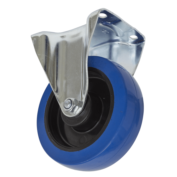 160mm Castor Wheel with Fixed Plate