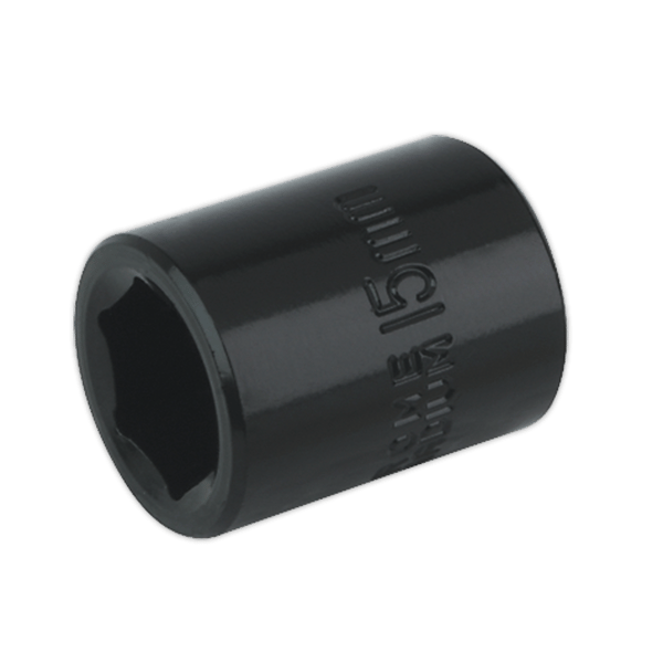 Impact Socket 3/8"Sq Drive 15mm