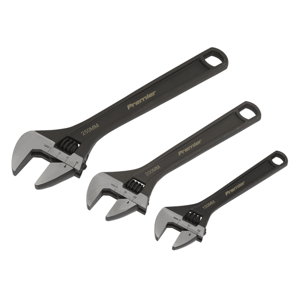 Adjustable Wrench Set 3pc