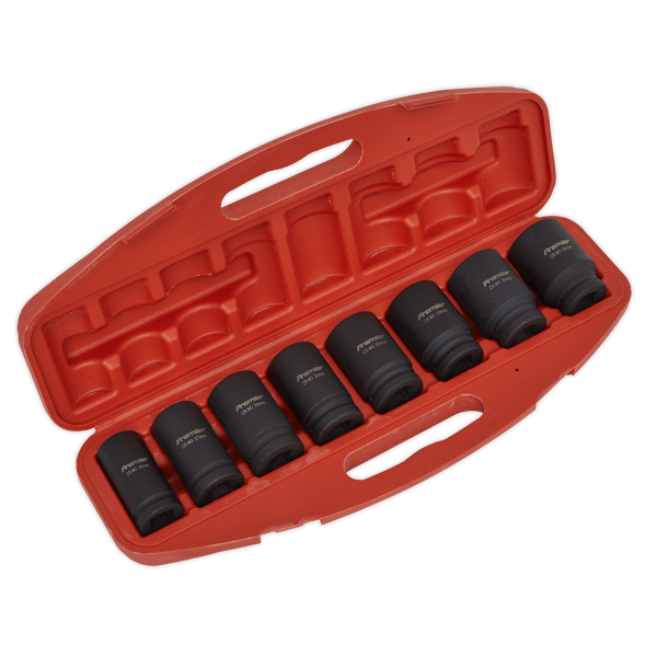 Deep Impact Socket Set 3/4"Sq Drive 8pc