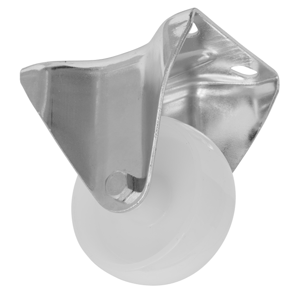 80mm Castor Wheel with Fixed Plate