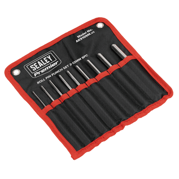 Roll Pin Punch Set 3-12mm 9pc
