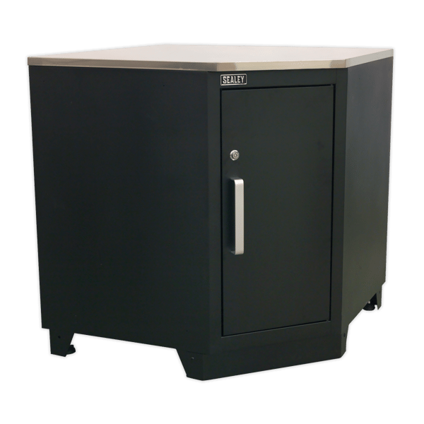 Heavy-Duty Modular Corner Floor Cabinet 930mm