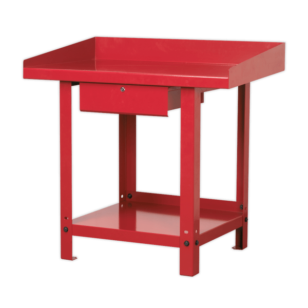 Steel Workbench with Drawer 1m