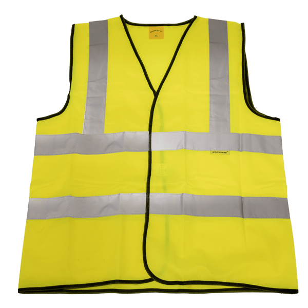 Hi-Vis Yellow Waistcoat - X-Large