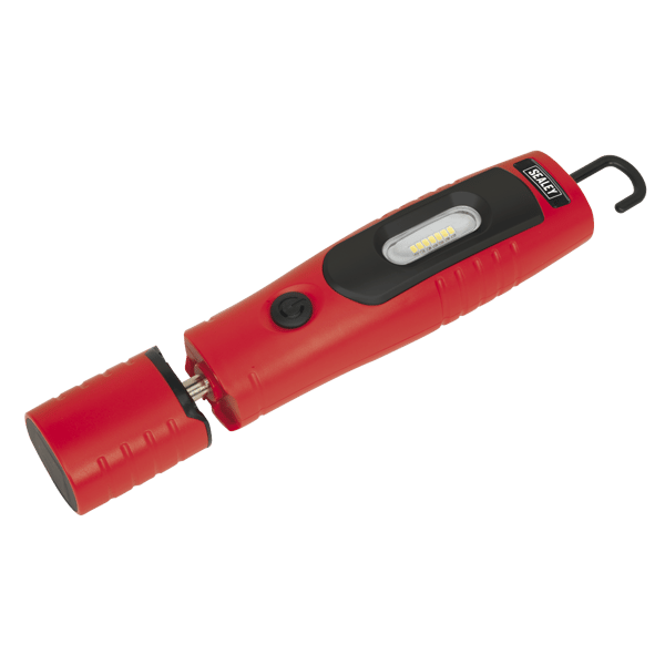 Rechargeable 360 deg Inspection Light 4W & 3W SMD LED - Red