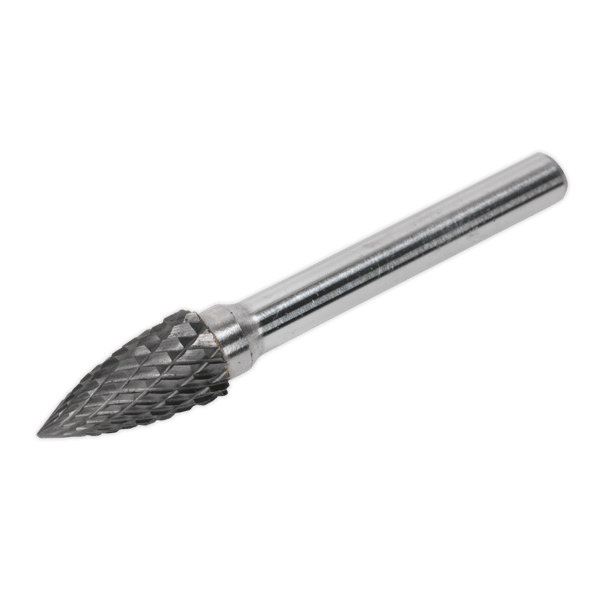 Arc Pointed Nose Tungsten Carbide Rotary Burr 10mm