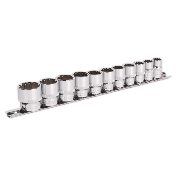 Total Drive(R) Socket Set 3/8"Sq Drive 11pc