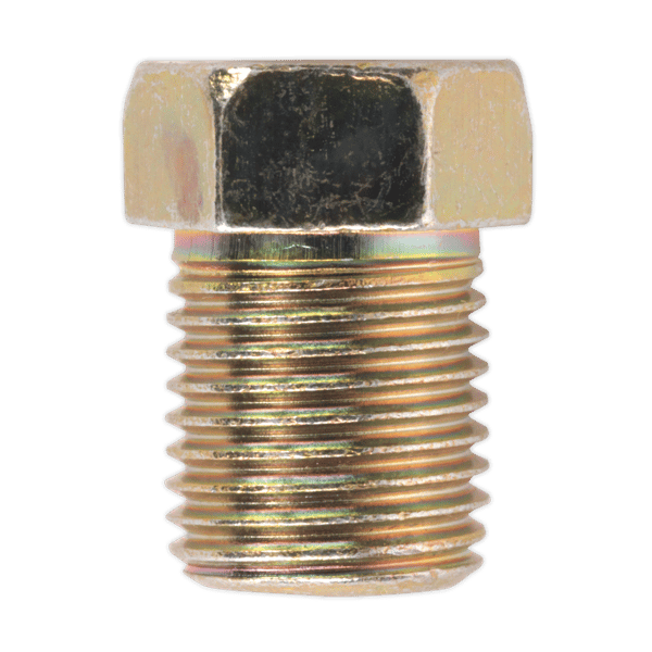 Brake Pipe Nut Full Thread Male M10 x 1mm - Pack of 25