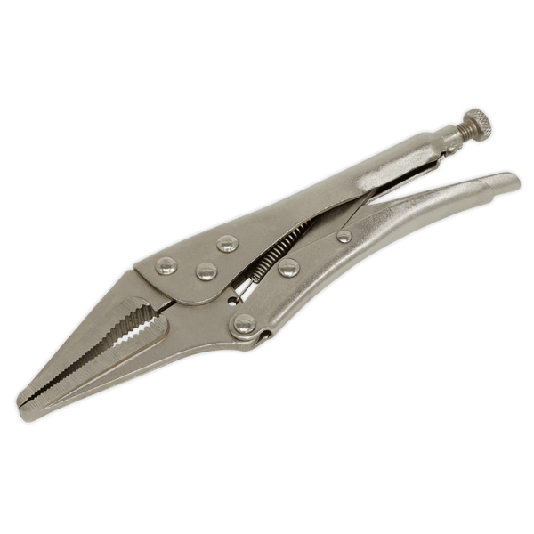 Siegen Long Nose Locking Pliers 225mm