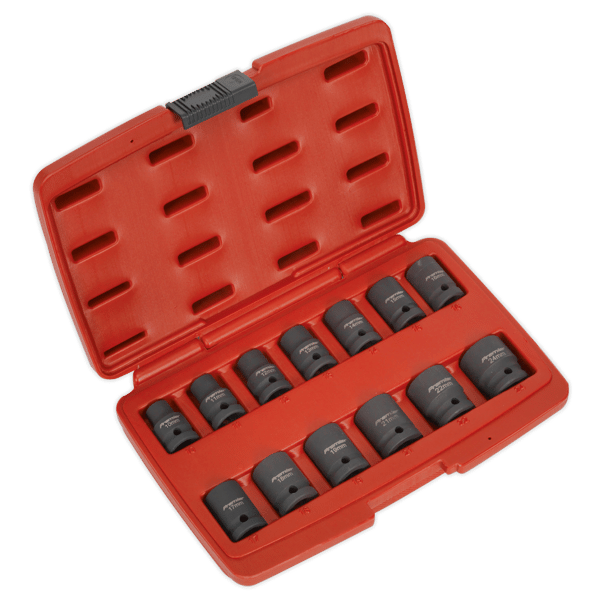 Total Drive(R) Impact Socket Set 1/2"Sq Drive 13pc