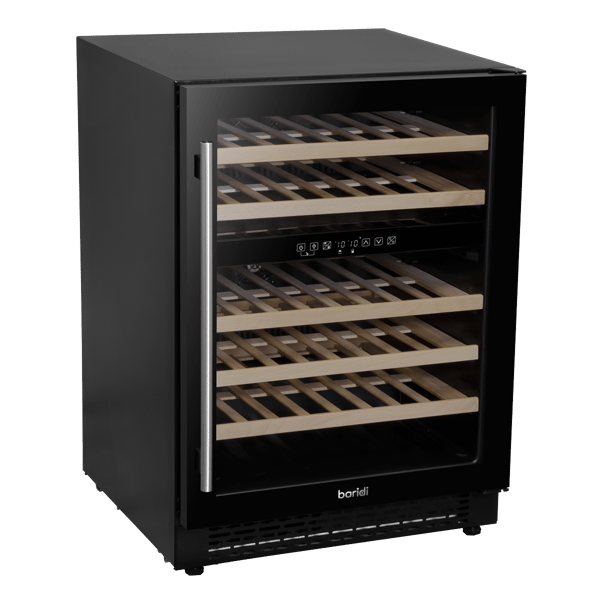 46 Bottle Under-Counter/Freestanding Dual Zone Fridge & Cooler 60cm