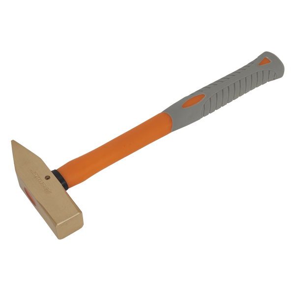 Non-Sparking Cross Pein Engineer's Hammer 1.1lb