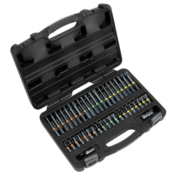 Impact TRX-Star*/Hex/Spline Bit Set 3/8" & 1/2"Sq Drive 42pc