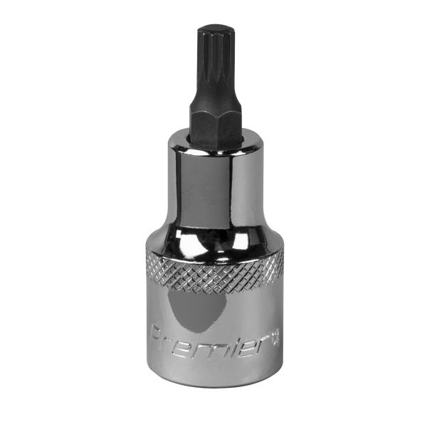 Spline Socket Bit 1/2"Sq Drive M6