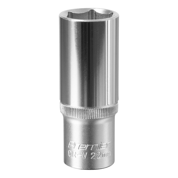 Deep Socket 1/2"Sq Drive 22mm