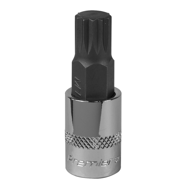 Spline Socket Bit 3/8"Sq Drive M12