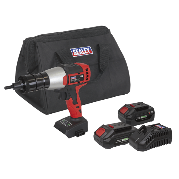 SV20 Series Brushless Cordless Nut Riveter 20V - 2 Batteries