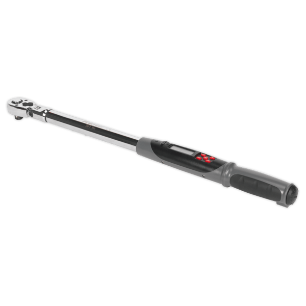 Flexi-Head Digital Torque Wrench with Angle Function 1/2"Sq Drive 20-200Nm