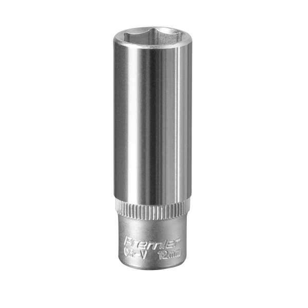 Deep Socket 1/4"Sq Drive 12mm