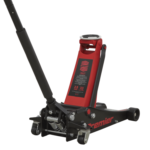 Low Profile Trolley Jack with Rocket Lift 2.5 Tonne