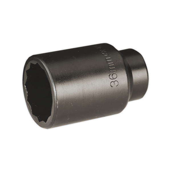 Bi-Hex Deep Impact Socket 1/2"Sq Drive 36mm