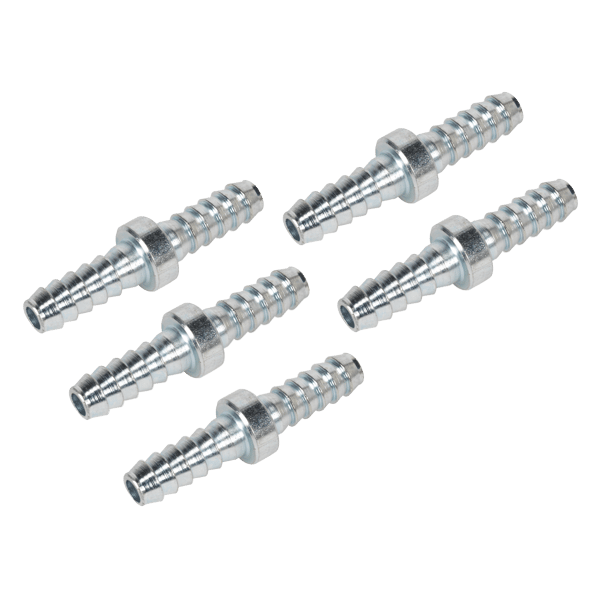 PCL Double End Hose Connector 1/4" Hose - Pack of 5