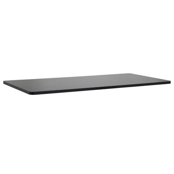 Rectangular Desktop 1400 x 700mm - Black