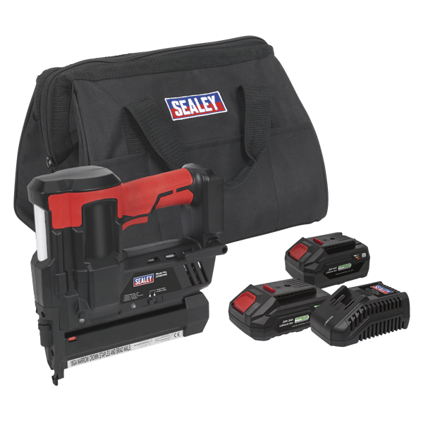 SV20 Series Cordless Nail/Staple Gun Kit 18G 20V - 2 Batteries