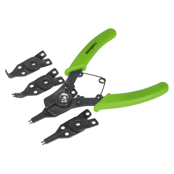 Siegen Internal/External Circlip Pliers Set