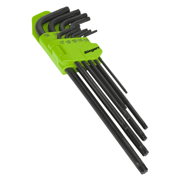 Siegen Extra-Long TRX-Star* Key Set 9pc