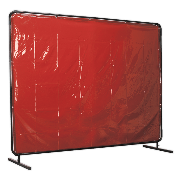 Workshop Welding Curtain & Frame 2.4 x 1.75m - EN ISO 25980:2014