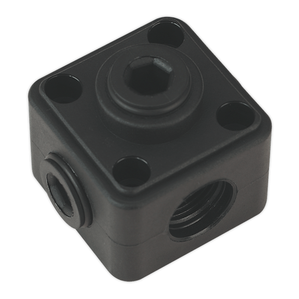 John Guest(R) Porting Block 5 x 1/2"BSP Connection