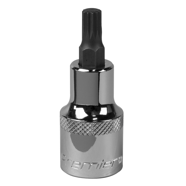 Spline Socket Bit 1/2"Sq Drive M7