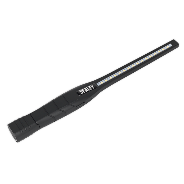 Rechargeable 360 deg Slim Inspection Light 8W & 1W SMD LED - Black