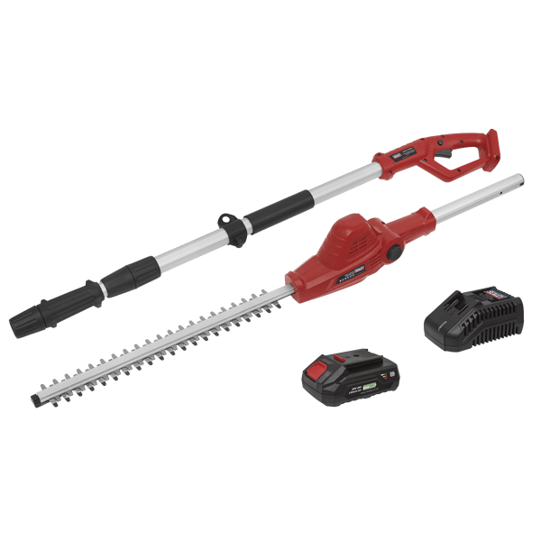 SV20 Series Cordless Telescopic Hedge Trimmer Kit 20V 2Ah