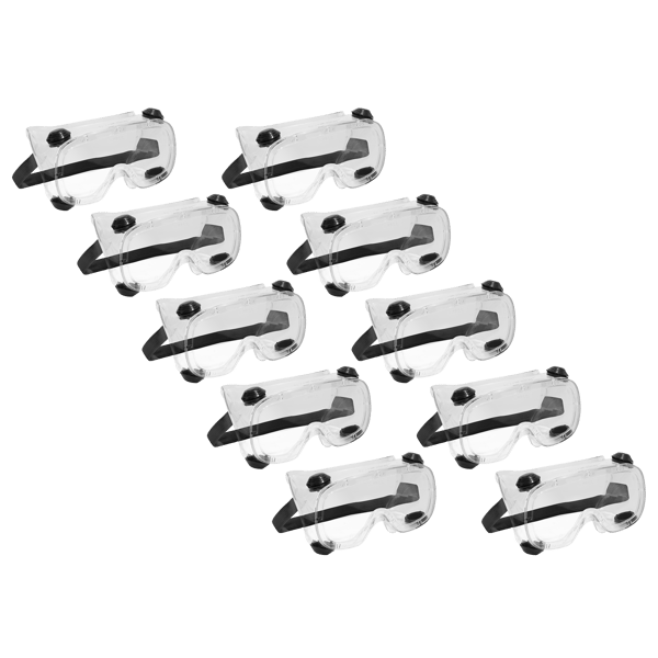 Standard Goggles, Indirect Vent - Pack of 10