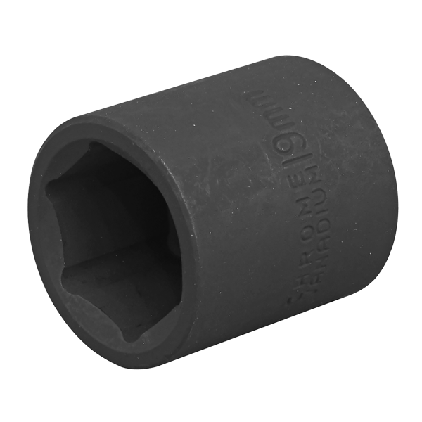 Impact Socket 3/8"Sq Drive 19mm
