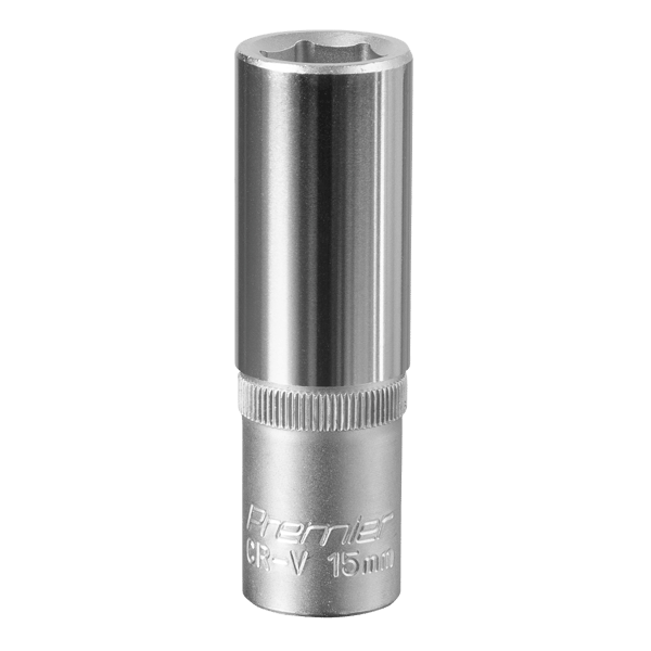 Deep Socket 1/2"Sq Drive 15mm