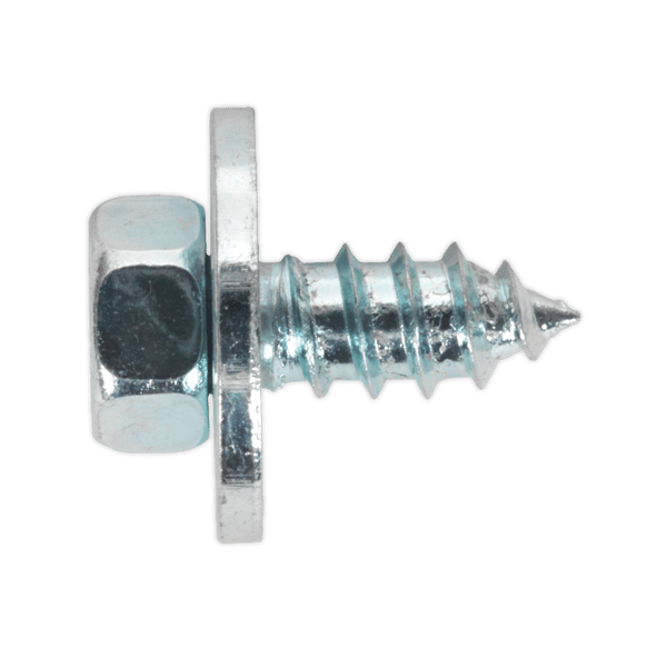 Zinc Plated Acme Screw with Captive Washer M12 x 1/2" - Pack of 50