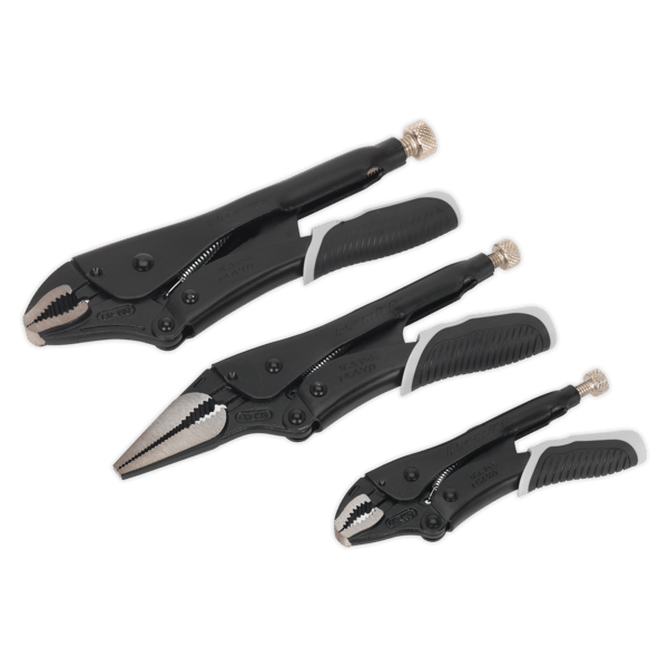 Quick Release Locking Pliers Set 3pc