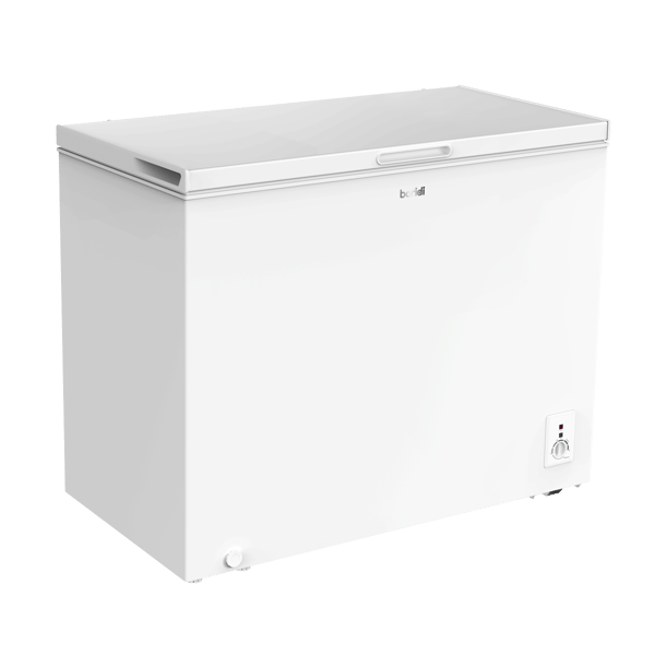 Baridi Freestanding Chest Freezer 254L Capacity - White