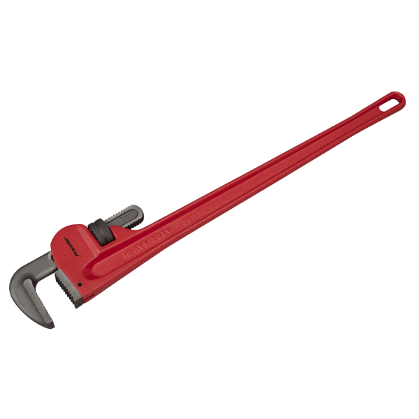 Cast Steel Pipe Wrench European Pattern 915mm