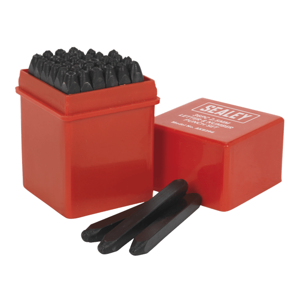 Letter & Number Punch Set 2.5mm 36pc