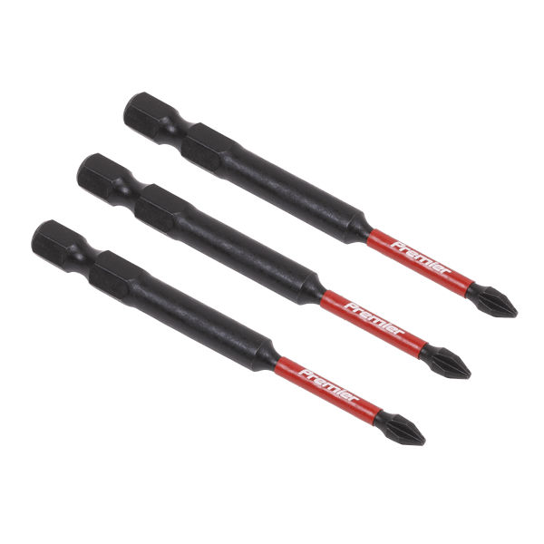 Phillips Impact Power Tool Bits #1 x 75mm 3pc