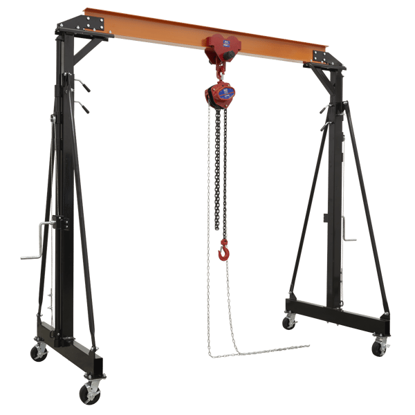 Portable Adjustable Gantry Frame with Trolley Combo 2 Tonne